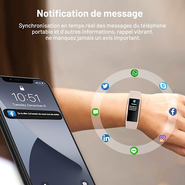 Pinkfarvet smartur til kvinder, sports smartwatch, søvn, stopur, smart watch IP67, touch 25 tilstande skridttæller kalorier stopur gaver til