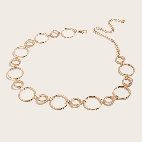 Gull-O-Ring kjedebelte for kvinner og jenter