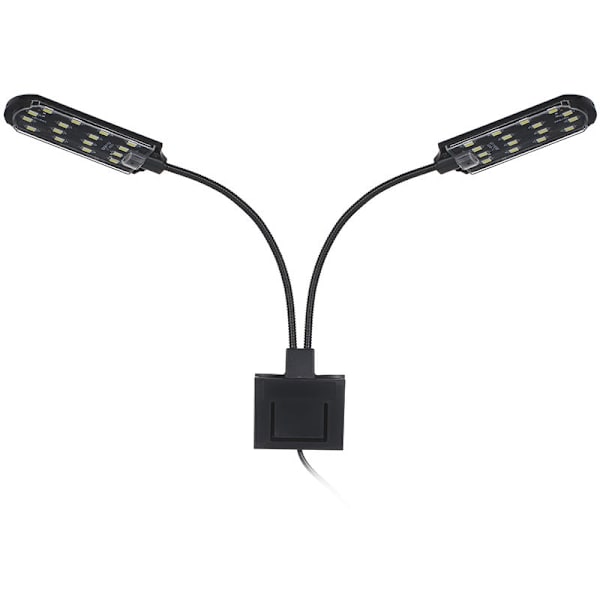 AC220V 10W 36 LED Dobbelt Endet Akvarielys, Fleksibel, Hvid