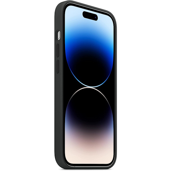 iPhone 14 Pro silikondeksel med MagSafe - Midnight