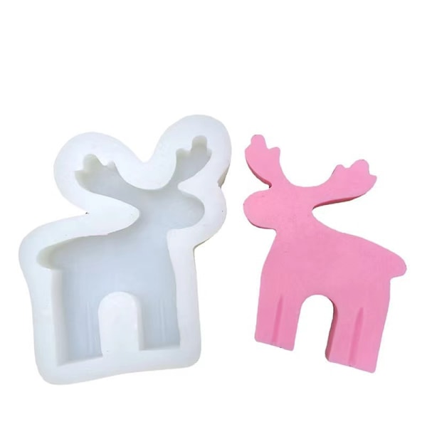 Elk Candle Silicone Mold Deer Candle Mold Scented Candle Silicone Mold