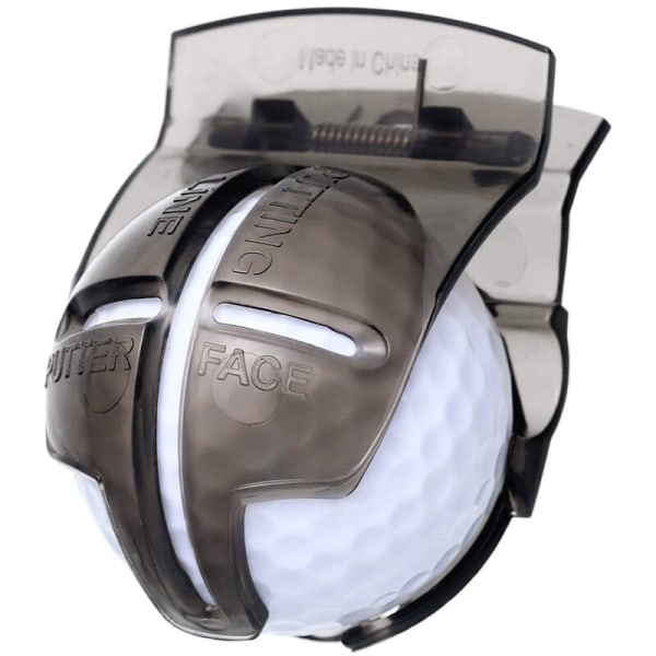 4 stk golfball linjeliner tegnemerking justering putting verktøy og golfball markørpenn, svart
