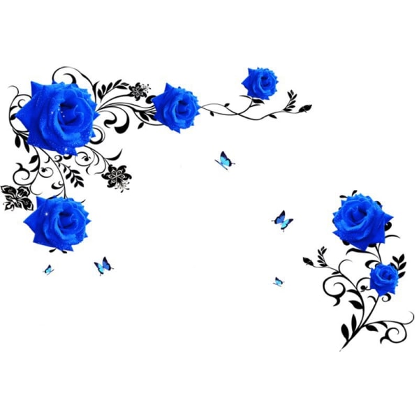 Flower Vine Wall Stickers Wall Decor Home Wall Art Stickers
