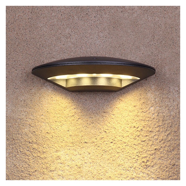 4W Sisä-/ulkokäyttöön tarkoitettu LED-seinävalaisin, vedenpitävä IP65, säädettävä valaistuskulma, lämmin valkoinen 3000K [Energialuokka E] - RWBedroom-seinävalaisin