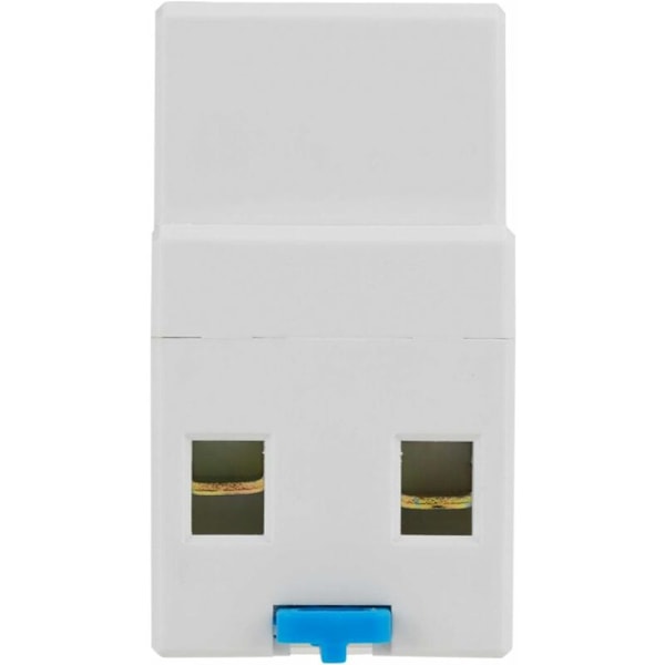 Digital elmåler 220 V 5 (80) A Digital Enkeltfaset Din Skinne Energi 2 S ledninger 2 P Elektrisk Skinne Elektronisk tæller elektronisk tæller KW