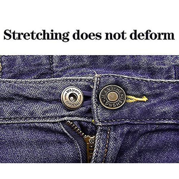 10 stk. Buksknapper Jean Knapper Pins Knapper Unisex