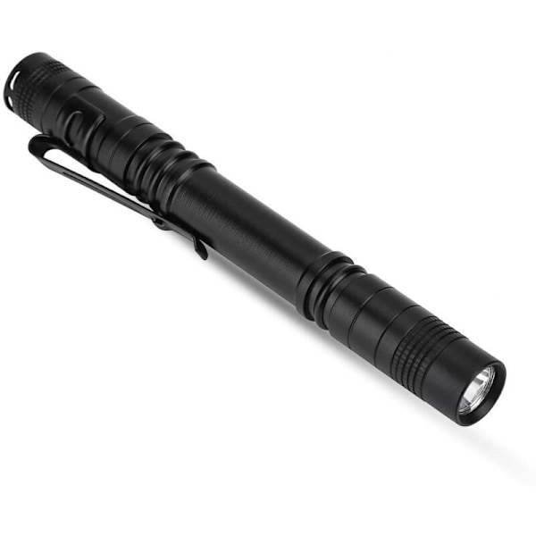 2 st LED Lumière Pennlampa 1200 Lumen, Hög Lumen Ultra Ljusstark Mini Ficklampspenna med Clip För Sjuksköterskestudenter Finansierad av 2 x AAA 3 M