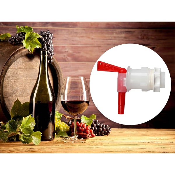 Tappehane til aftapning, Merrday påfyldningshane til spand, hane til spand til hjemmebrygning af vin og øl