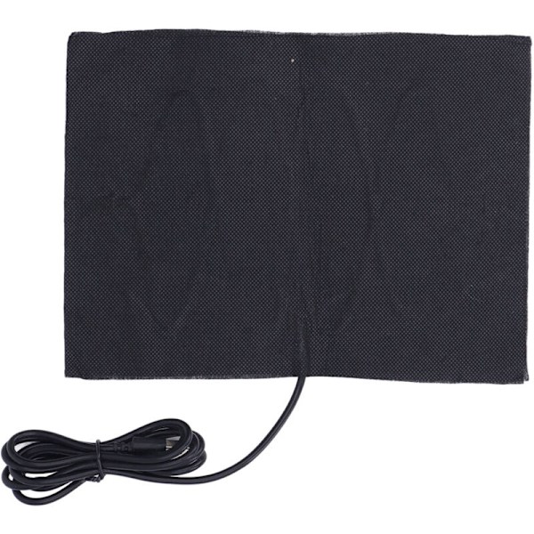 Vikbar elektrisk värmedyna i kolfiber 60 ℃ Elektrisk värmedyna för DC5V storlek 15 x 20 cm
