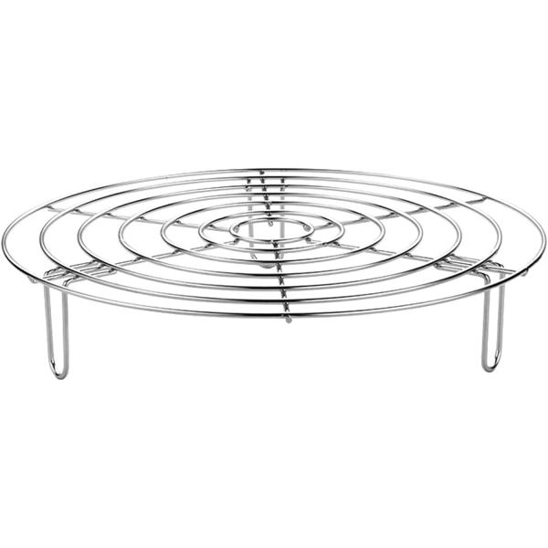 (20*5.5 Cm)Stainless Steel Steaming Rack,Stainless Steel Round Cooking Rack Steam Rack Cooking Cooling Racks For Steam Cooling Cooking