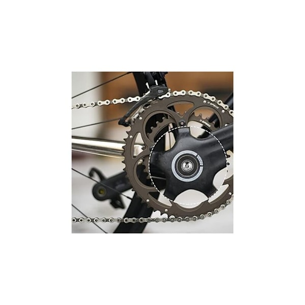 Crank bolter sykler, 8 stk pedalarmskruer, m8 gjenger, vanntett, sandbestandig - krankfesteskruer for alle firkantpedaler og pedalbrett vel