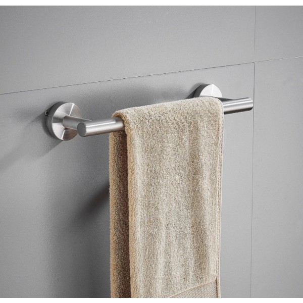 304 stainless steel towel rack suitable for bathroom toilet (40cm brushed towel rack)