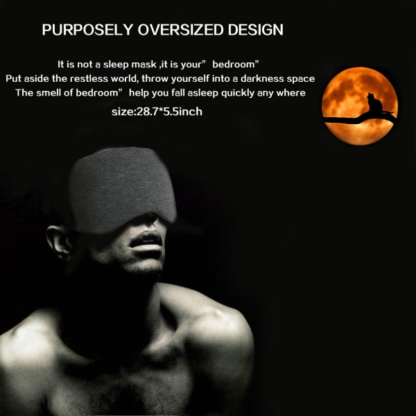 Sleep Mask - Erittäin pehmeä ja mukava yönaamio, Sleeping Eye