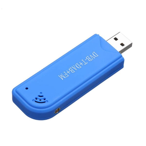 Mini Digital TV TV USB 2.0 DVB-T + DAB + FM RTL2832U + FC0012 chip som stöder Tuner SDR-mottagare