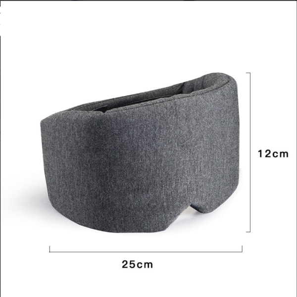 Sleep Mask Blackout - Comfortable Breathable Eye Mask for Sleep Adjustable Eye Mask Blindfold Plane with Travel Bag