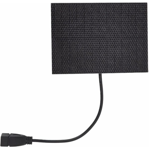Aurinkopaneeli, kannettava aurinkopaneeli 5W 5V ulkoinen aurinkoenergiapaneeli, joka on pienikokoinen matkapuhelimille