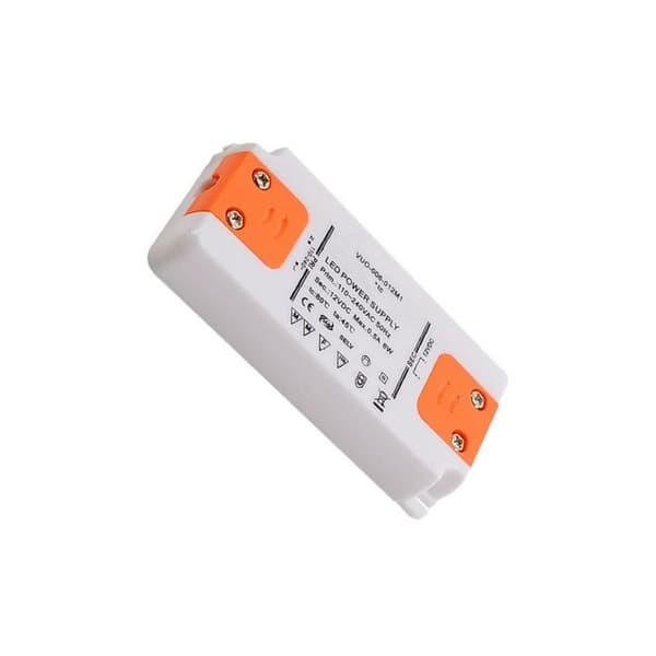 LED Strømforsyning Transformator - 6W, 12V DC, 0.25A - Konstant Spenning for LED Striper og G4, MR11, MR16 LED Pærer