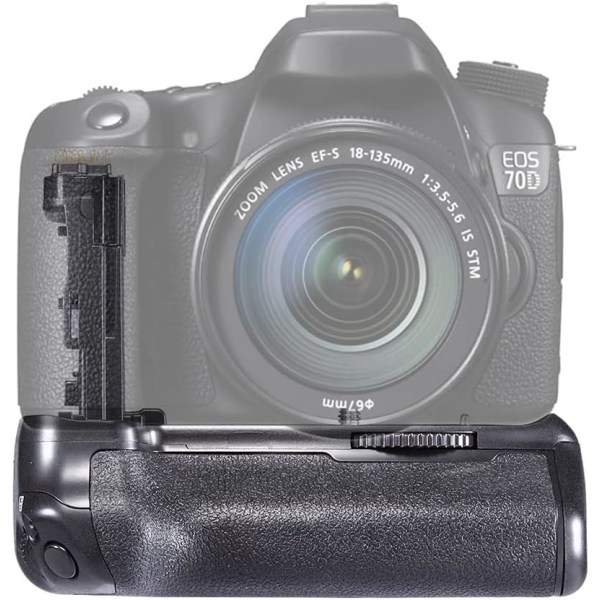 Akkukahva (Canon BG-E14:n vaihtokahva) Dual Input Charg