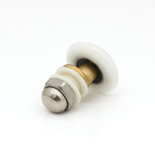 Dusjdørhjul, skyvedørhjul, dusjdørhjul, reservehjul, 27 mm hjuldiameter, 4 stk