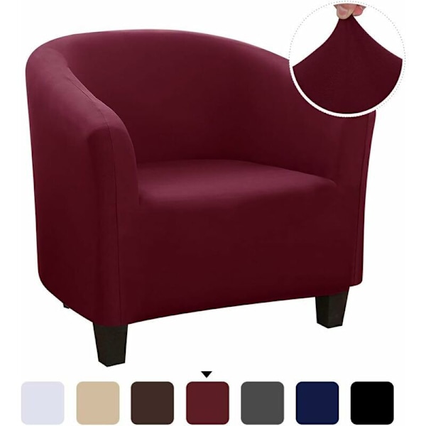 Stretch Schäslong Stolöverdrag, Lätt att Installera och Tvätta, Stolöverdrag med Armstöd Chesterfield Stolöverdrag för Diskbänk Bar Vardagsrum Mötesrum Ro