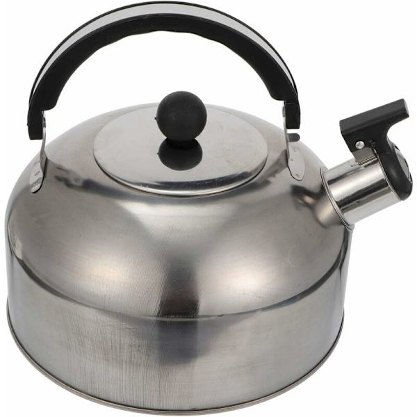 Fløytekjele Tekanne Fløytekjele Rustfritt stål fløytekjele Induksjon tekanne Kaffe kjele Fløytekjele for gasskomfyr Innendørs fotturer P