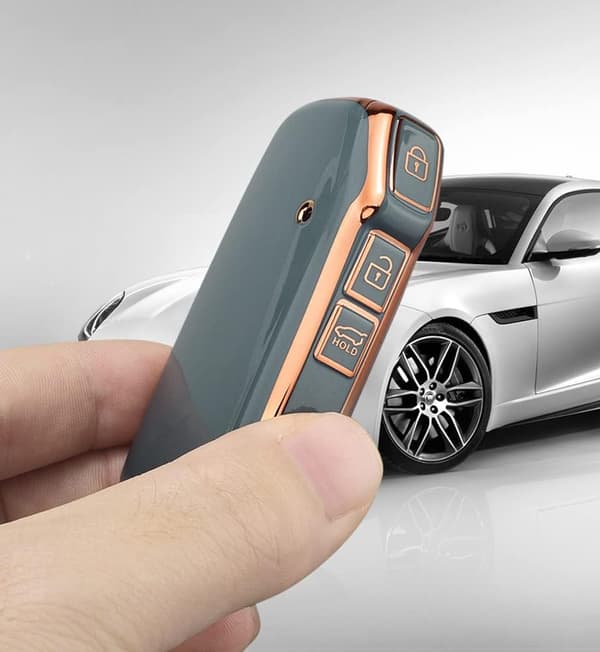 Bilnøgle Cover Shell til Kia en - Til nøglebrik - 3 knapper K3/KX3 Aura nøglebrik