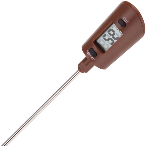 Bärbar digital matlagningstermometer för mat och chokladsåssirap