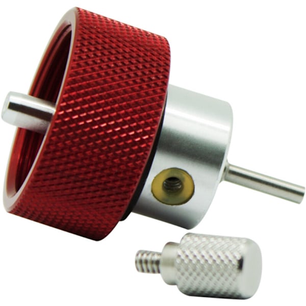 Gasoltanksadapter gasfyllningsadapter adapter adapter adapter propan nål uppblåsbar anslutning för utomhuscamping för grön gasoltank med
