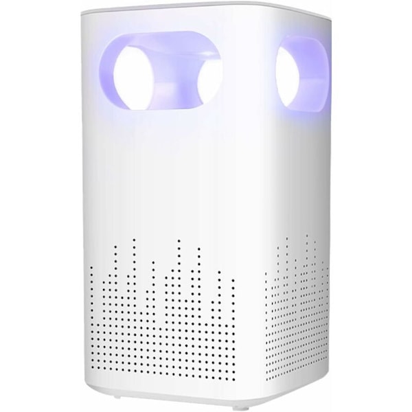 Luftrenare med HEPA, Max Filtrerad 20 m² (50 m³), Lättviktsdesign, USB-kontakt, Nattlampa, Lämplig för Sterilisering av Bil, Kontor, Rökare, Damm, Pollen