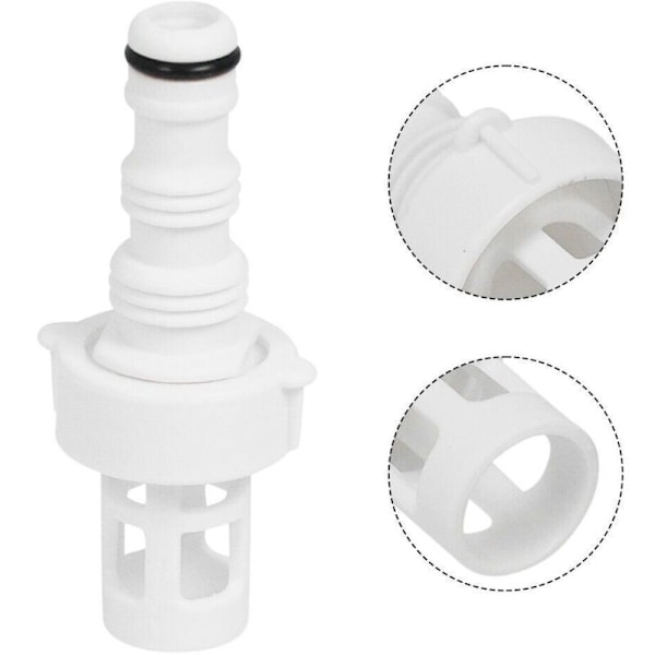 Svømmebassin Slange Afløbsprop Stik PVC Vand Afløbsventil Adapter Kompatibel med INTEX Adapter Tilslutning til Afløbsanordning