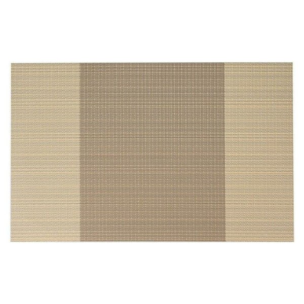 Pöytätabletit Pöytätabletit Pöytätabletit Liukumattomat Pestävät PVC Pöytätabletit 30 x 45 cm, Lämmönkestävät Jäykät Tahroja Hylkivät 6 kpl:n setti (Beige)