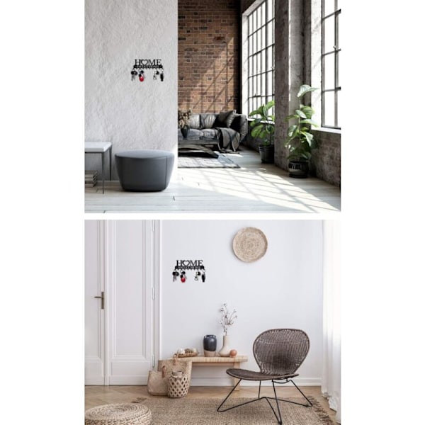 Nyckelskåp Vägg Nyckelskåp Dörr, Home Sweet Home Väggnyckelhållare, Dekorativ Nyckellåda, Original Väggnyckelskåp, Väggnyckel, Metall, Heminredning, Kök, Entré
