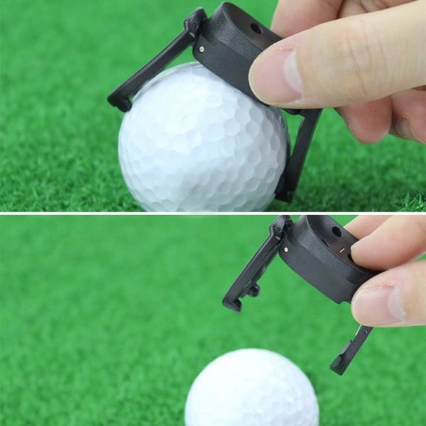 6 delar Golf Pick Up Tool Set (svart), Saver Putter Grip Retrieve