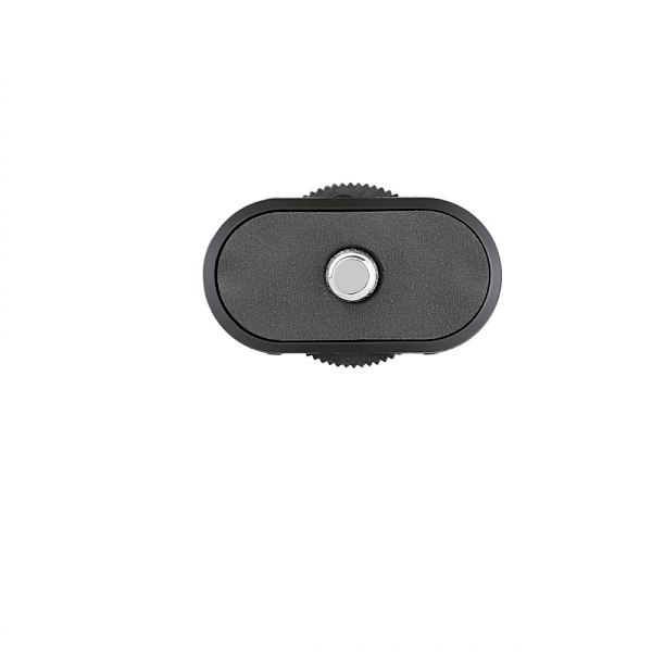 Tripod Adapter för 2 st Aluminium 1/4” Kamerafäste Adapter, Svart Vridbar Tripodgänga Adapter med Skiftnyckel Kompatibel med GoPro, Sony Xiaomi Xi