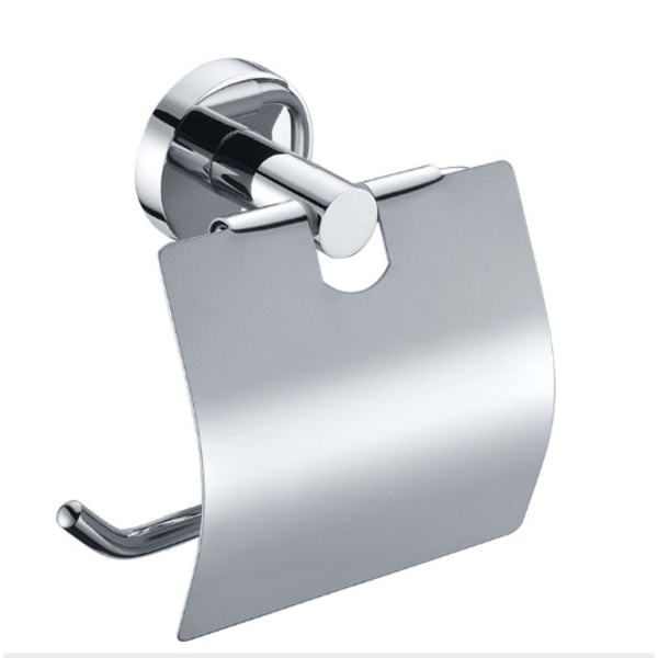 Rullhållare för papper med lock