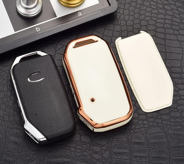 Bilnøgle Cover Shell til Kia en - Til nøglebrik - 3 knapper K3/KX3 Aura nøglebrik