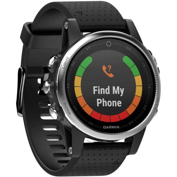 Rem til Garmin Garmin Fenix7S/fenix 6S pro Silikonur (sort elektroplettering sort spænde)