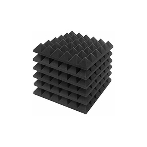 6 stk. 30 cm Anti-fugt vandtæt lydskum akustiske skumpaneler Calepable Studio KTV Tilbehør 12 12 2 tommer