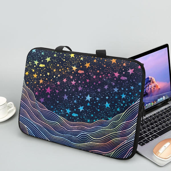 Laptopväska Bärbar Crossbodyväska, 17 tum (1 st)(stil 1)