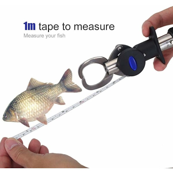 15 kg fiskvåg fiske tång Fisk läpp tång Greppverktyg med måttband