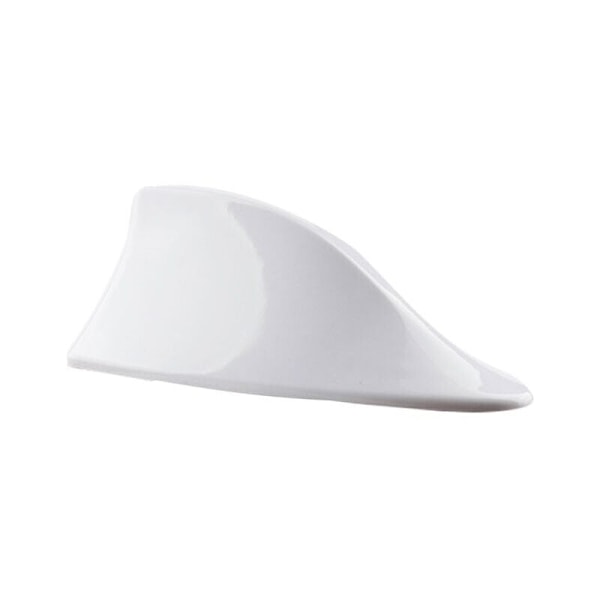Bil Hai Shark Universal Antenne Auto Shark Automatisk Shark Signal FM/AM, Modell: Hvit 37 - Modell: Hvit 37