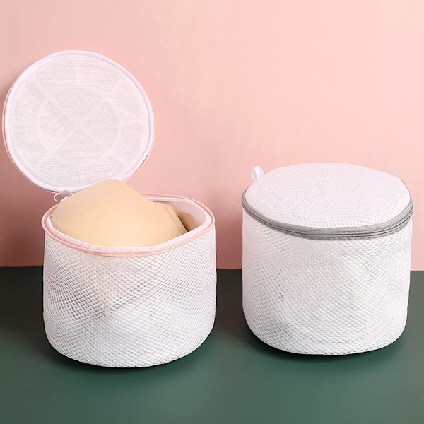 2 stk. - (15*17 cm) Vaskemaskin Vask Nett - Vaskeripose for Skjør Klær, Underklær, Kjæledyr Tilbehør, Oppbevaring og Reise - Vaskemaskin Vask N