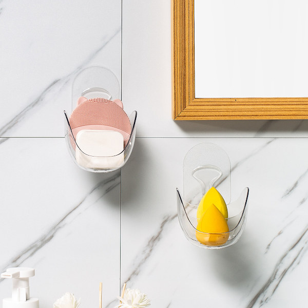 2 Laddningsbara skönhetsägg skördare Makeup ägg Skrivbord skördare låda Puder Puder skördare Kosmetisk förpackning ägg kalebass bomullsflat torktumlare