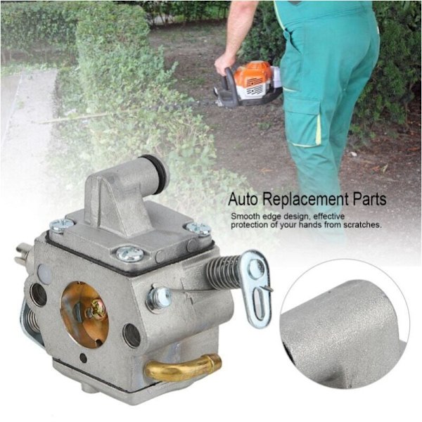 Kaasutin Stihl MS170 MS180 MS 170 180 017 018 moottorisahaan, Zama C1Q-S57 C1Q-S57A C1Q-S57 tilalle