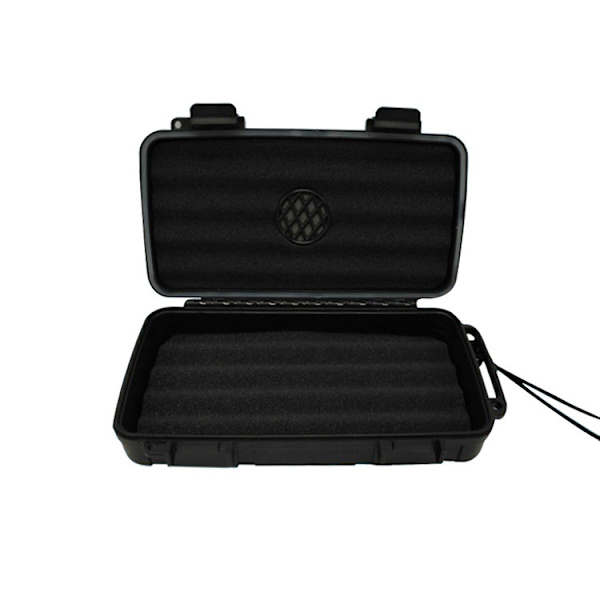 Rejse cigar humidor Bærbar cigar humidor, vandtæt, tryksikker og holdbar