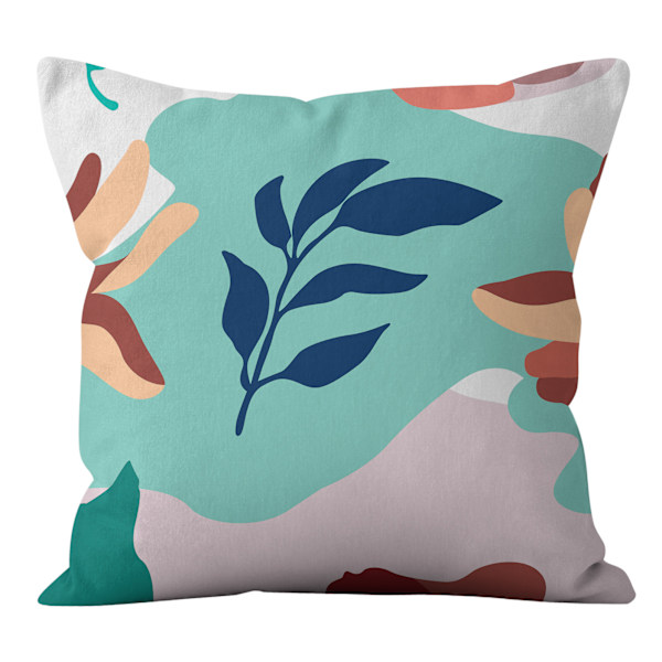 Set med 4 kuddfodral, kuddfodral 45x45cm kuddfodral dekorativa soffkuddfodral för sovrum, soffa, stol, säng, trädgård(växter)