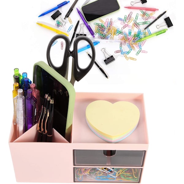 Pen Holder Desktop Organizer og tilbehør Multi-Function Pencil Pot Desktop Pencil Holder Pen Organizer Desktop Organizer