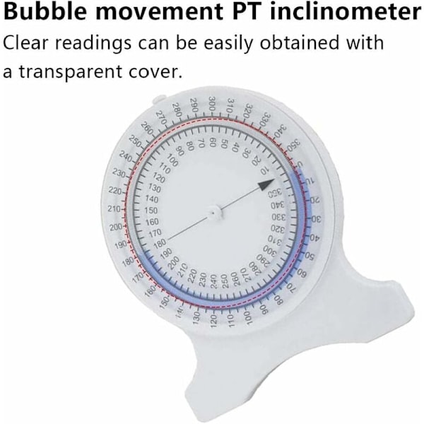 Bubble Digital Inclinometer Flex Finger Fingerbehandlingssystem til Fysioterapi Physiota