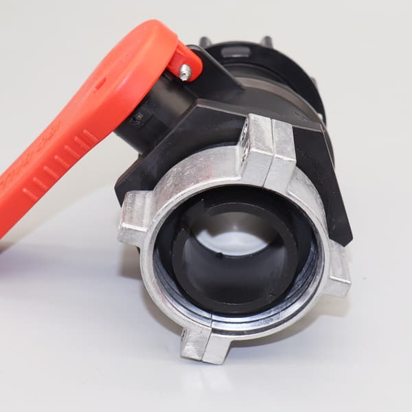 Universal IBC-adapter, kuleventil for 1000l tank, IBC-avstengningsventiladapter, for regnvannstank, vanntank