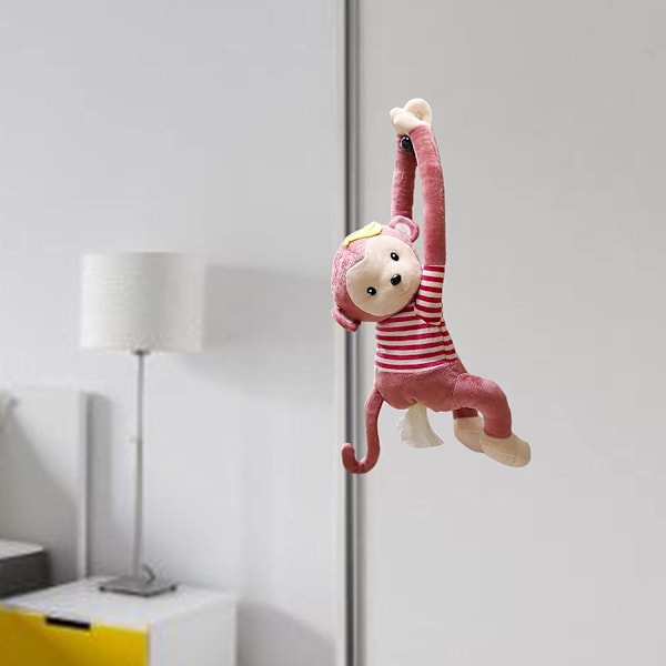 Monkey Tissue Box Kreativ Monkey Wall-Mounted Tissue Box Wall-Mounted Serviet Tissue Dispenser Multi-Function Container Tissue Dispenser til biler,Ba